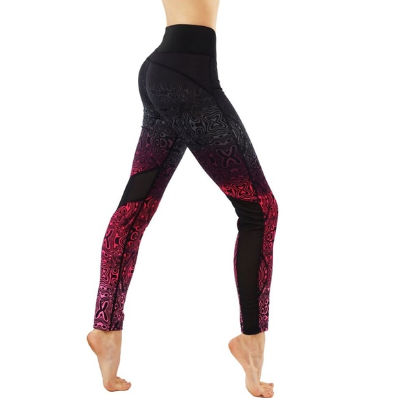 Pants - Yoga pants workout leggings LY6219-Pik